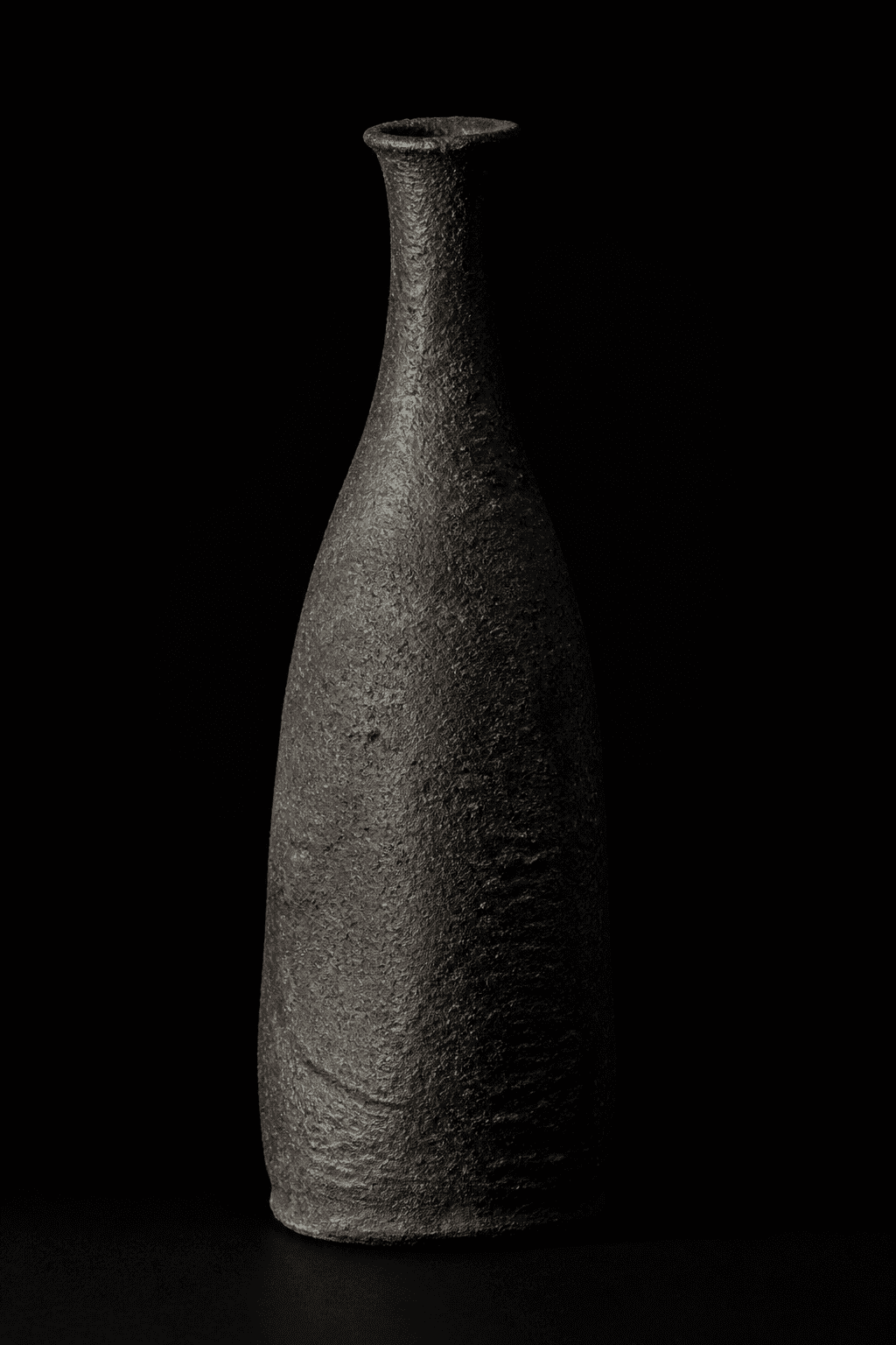 Surface detail of Charred Vase
